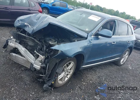 2017 Audi Q5 2.0T Premium from USA, damaged, VIN WA1L2AFP7HA039170